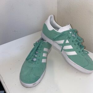 Adidas gazelle mint w 8.5